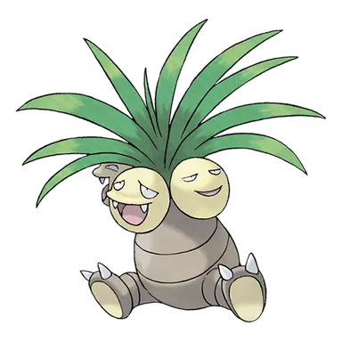 official artwork of exeggutor